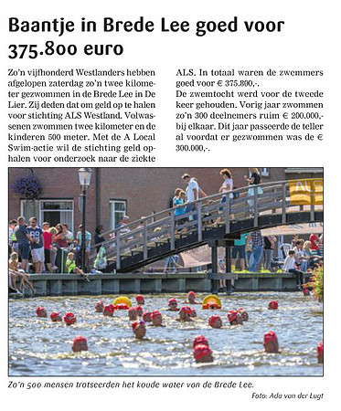foto in de streekkrant! :-)