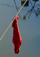 Rode vlag.